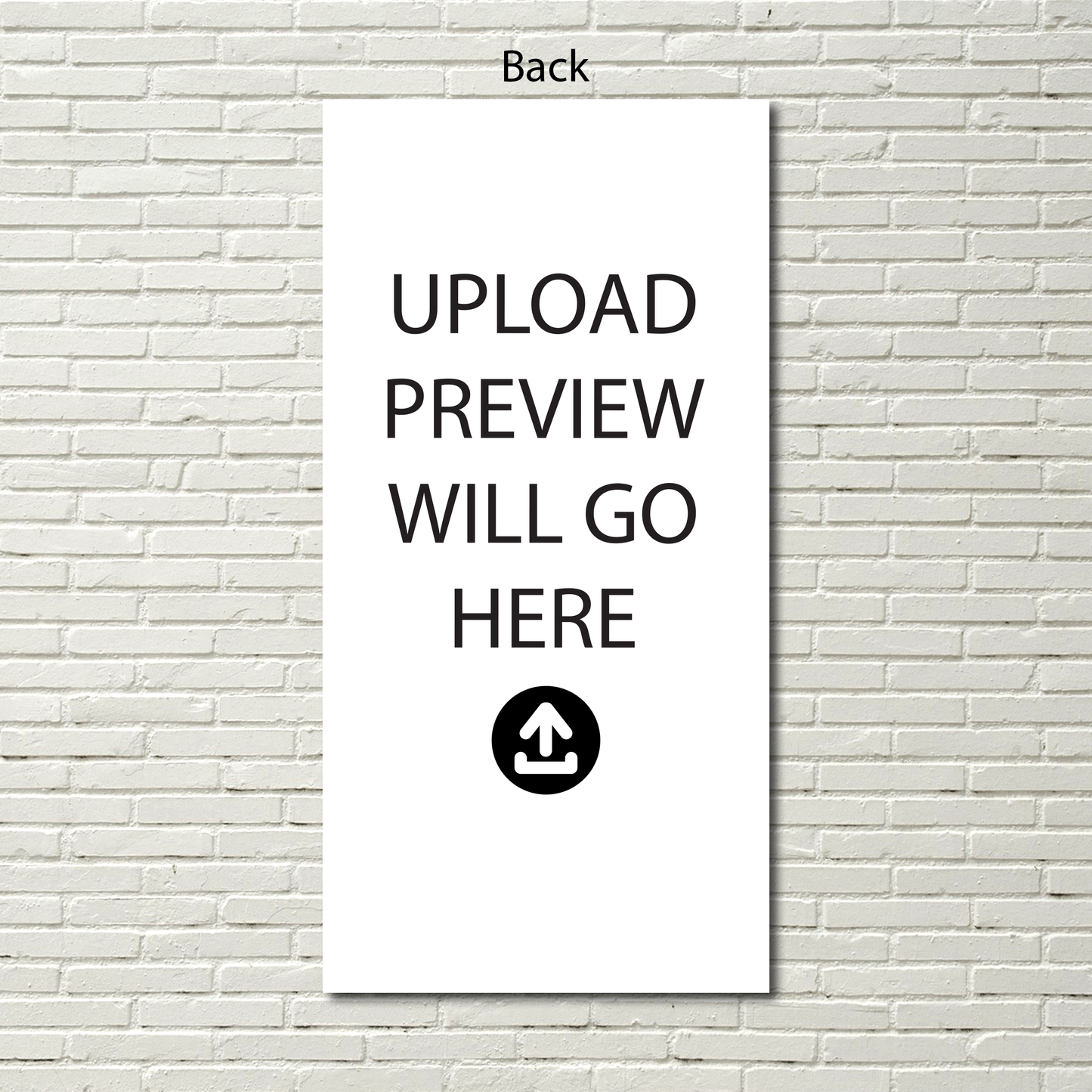 Full Color Metal Sign 12" x 24"