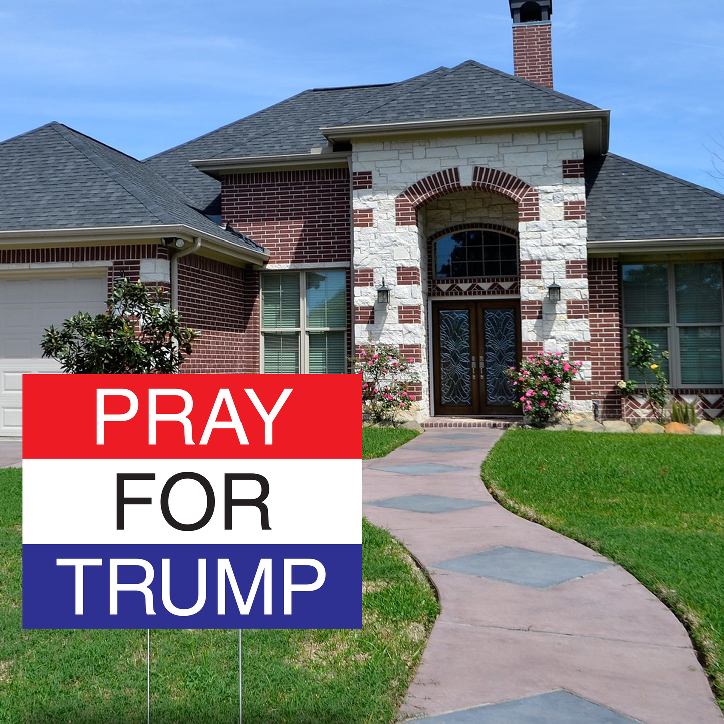 Pray for Trump Yard Sign 24x18 FREE SHIPPING