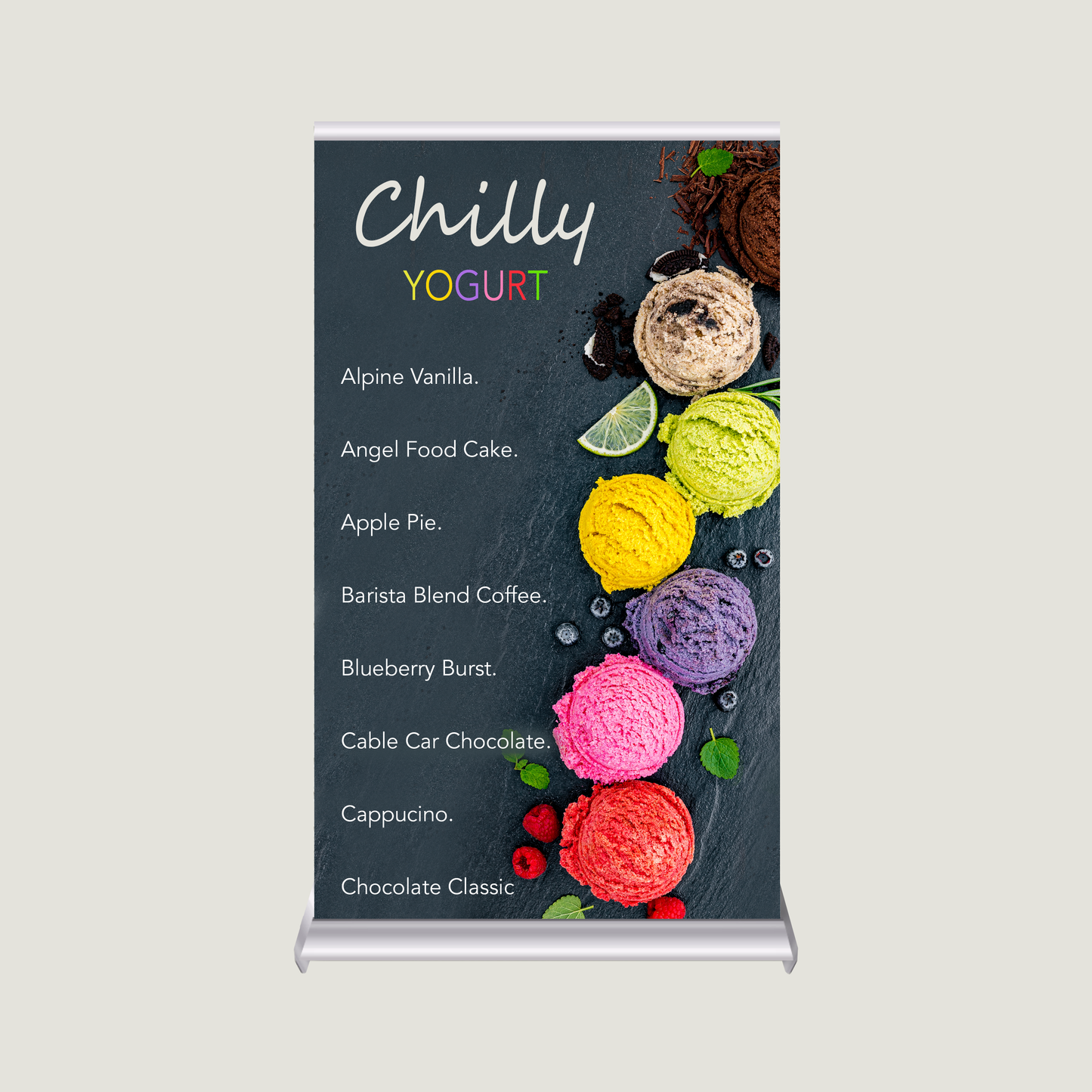 Table-Top Banner 24"x45" Full Color